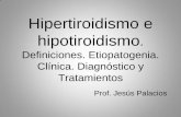 Hipertiroidismo e Hipotiroidismo