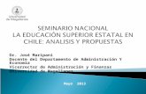 La Educacion Estatal en Chile por J Maripani