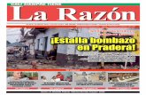 Diario La Razón viernes 17 de enero