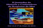 II Jornadas Historia y Costumbres Roquetas de Mar