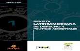 Revista Latinoamericana Derecho y Políticas Ambientales. Primera edición