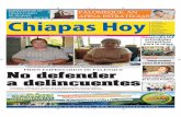 Chiapas HOY  Martes 21 de Abril en Portada & Contraportada