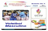Boletín No 5 Juegos Centroamericanos San José 2013 - Masculino