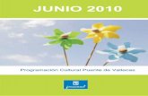 Programación Cultural del Distrito Puente de Vallecas  JUNIO  2010
