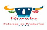 Catálogo de Productos 2013 - Turismo de Ronda