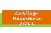 Catálogo Repostería 2011