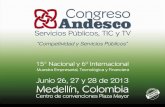 Agenda 15 Congreso Andesco