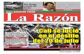 Diario La Razón jueves 21 de julio