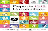 Deporte 2011-2012. Universidad de Oviedo