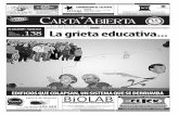 Carta Abierta, El Periódico de El Calafate, Edición de Junio de 2014
