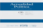 Revista Actualidad Política No. 6