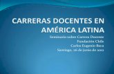 Carreras docentes en América Latina