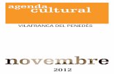 agenda novembre 2012