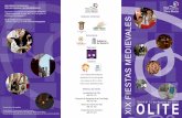 Programa Fiestas Medievales de Olite 2012