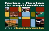 Ferias y fiestas de Benavente - FEMAG 2011