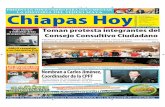 Chiapas HOY Miércoles  13 de Mayo en Portada & Contraportada