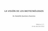 La visión de los biotecnólogos