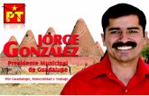 Jorge González Candidato a presidente municipal de Guadalupe, Zac.