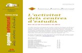 Agenda dels centres d'estudis 35 - 2012 - Del 16 al 22 d'octubre de 2012