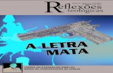 REFLEXOES TEOLOGICAS - 5ª EDIÇÃO