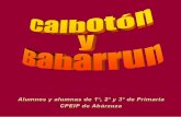 Calboton y Babarrun -  EL COMIC DE LA ESCUELA