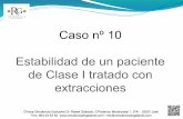 10.- Estabilidad de un paciente de Clase I tratado con extracciones - Rafael Gallardo Galdón