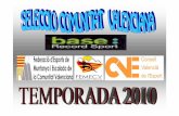 FEMECV Selecció C.Valenciana 2010