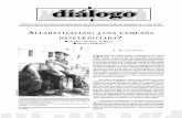 Diálogo 4 Nueva Época/ ALFABETIZACIÓN: ¿UNA CAMPAÑA DESPERDICIADA?