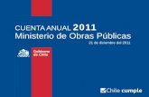 Ministerio de Obras Públicas - Cuenta anual 2011