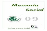 Memoria Social 2009