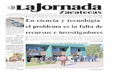La Jornada Zacatecas, lunes 27 de agosto de 2012