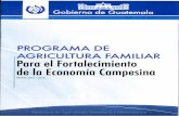 Programa de Agricultura Familiar para el Fortalecimiento de la Economía Campesina