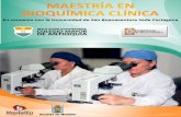 Maestría en bioquímica clínica Colmayor