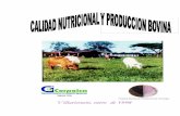 Calidad nutricional y produccion bovina