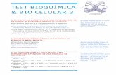 TEST BIOCELULAR Y MOLECULAR 3 SOLUCIONES