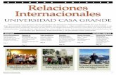 International Relations - Universidad Casa Grande - Issue II