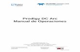 Manual de operaciones mantención y servicio prodigy dc arc teledyne leeman vf