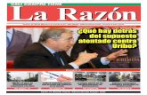 Diario La Razón miércoles 13 de noviembre