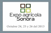 Expo Agrícola Sonora 2013
