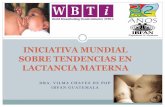 Situacion de lactancia materna en guatemala