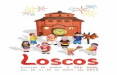 Programa de las Fiestas de San Roque 2012. Loscos (Teruel)