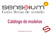 Catálogo gafas Senssium