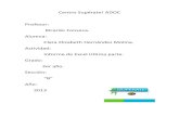 Informe Excel Intermedio 2010- Tercera Parte