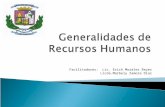Generalidades de recursos humanos