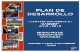 Plan de Desarrollo 2012-2015