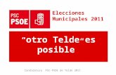 Candidatura PSC-PSOE