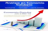 Análisis en Economía Solidaria Ecuador 2013