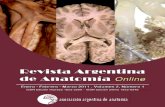 Revista Argentina de Anatomía Online 2011; 2(1): págs. 1-34.
