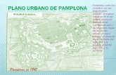 Comentario plano urbano de Pamplona