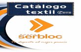 SERBLOC - Catálogo textil